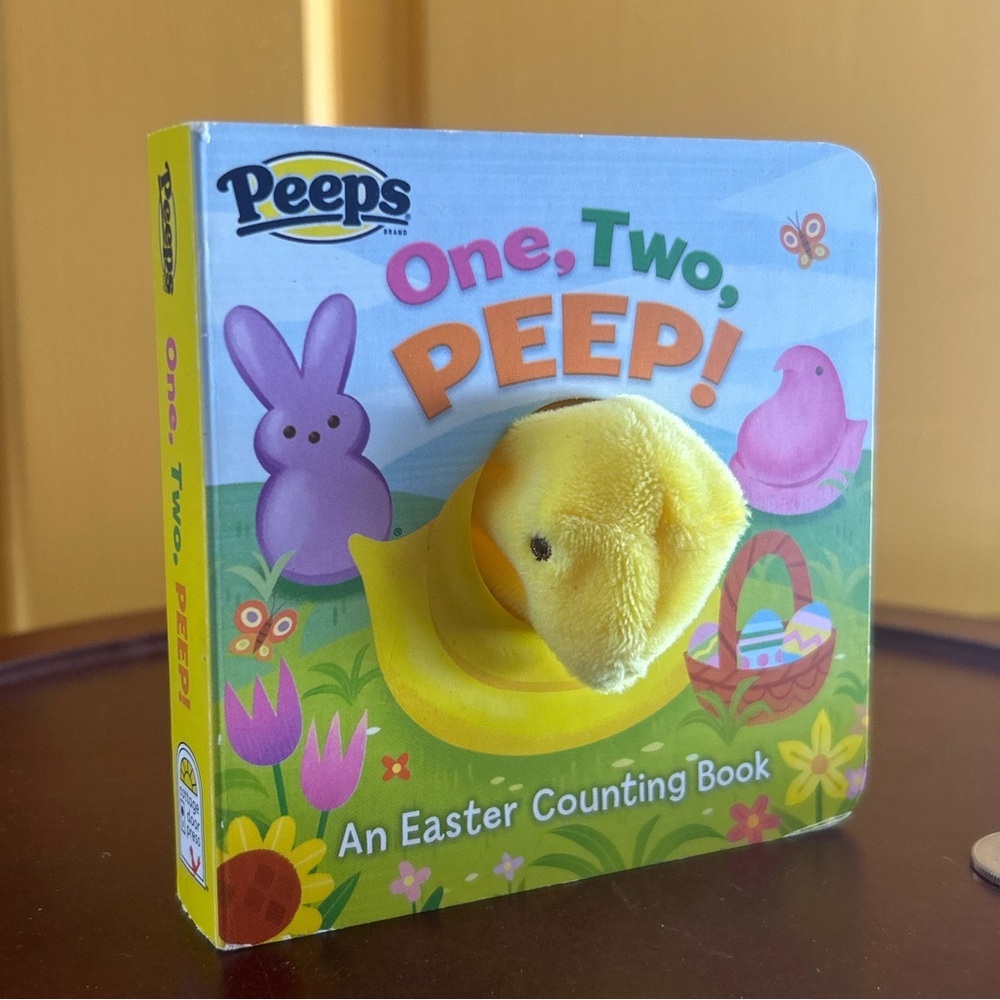 Peeps Puppet Book | “One, Two, Peep!” Easter Counting Board Book